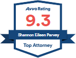 Avvo Rating 9.3 | Shannon Eileen Parvey | Top Attorney
